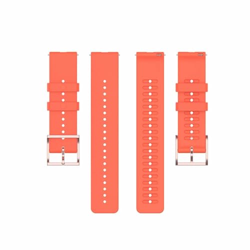 Silikon Sport Armband Kompatibel mit POLAR Vantage M2/POLAR GRIT X/POLAR Vantage M 22 mm,Verstellbare Uhrenarmbänder Ersatzbänder Armband Sport Ersatzarmband Sportarmband Ersatz Band (C, 22x2cm) von 95sCloud-1