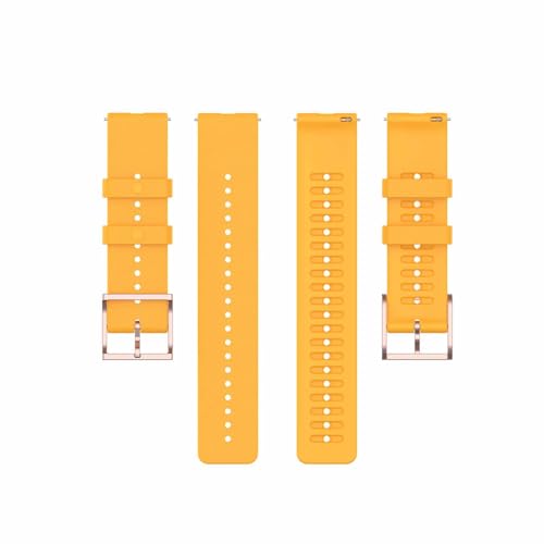 Silikon Sport Armband Kompatibel mit POLAR Vantage M2/POLAR GRIT X/POLAR Vantage M 22 mm,Verstellbare Uhrenarmbänder Ersatzbänder Armband Sport Ersatzarmband Sportarmband Ersatz Band (F, 22x2cm) von 95sCloud-1
