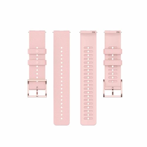 Silikon Sport Armband Kompatibel mit POLAR Vantage M2/POLAR GRIT X/POLAR Vantage M 22 mm,Verstellbare Uhrenarmbänder Ersatzbänder Armband Sport Ersatzarmband Sportarmband Ersatz Band (H, 22x2cm) von 95sCloud-1
