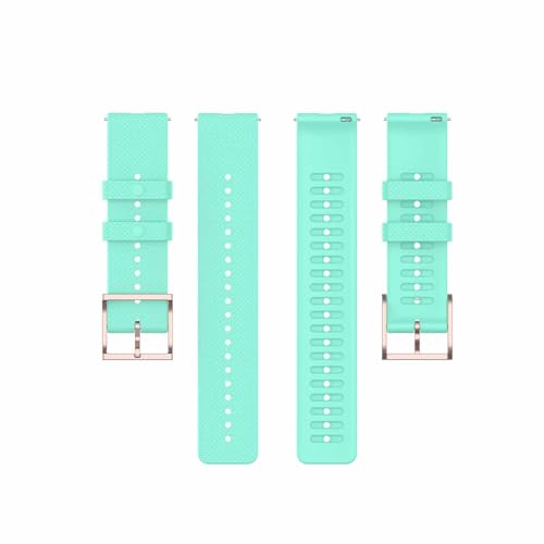 Silikon Sport Armband Kompatibel mit POLAR Vantage M2/POLAR GRIT X/POLAR Vantage M 22 mm,Verstellbare Uhrenarmbänder Ersatzbänder Armband Sport Ersatzarmband Sportarmband Ersatz Band (I, 22x2cm) von 95sCloud-1