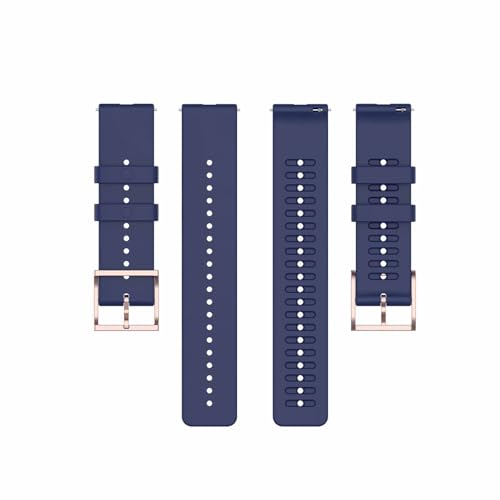 Silikon Sport Armband Kompatibel mit POLAR Vantage M2/POLAR GRIT X/POLAR Vantage M 22 mm,Verstellbare Uhrenarmbänder Ersatzbänder Armband Sport Ersatzarmband Sportarmband Ersatz Band (J, 22x2cm) von 95sCloud-1