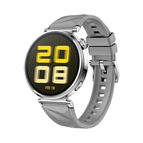 Sportarmband Ersatzbänder Ersatz Armbänder Kompatibel mit Huawei Watch GT5 18MM Sport Armband Uhrenarmband für Damen Herren, Silikon Sport Bracelet Armbänder Replacement Strap (H, 19.3X1.8CM) von 95sCloud-1