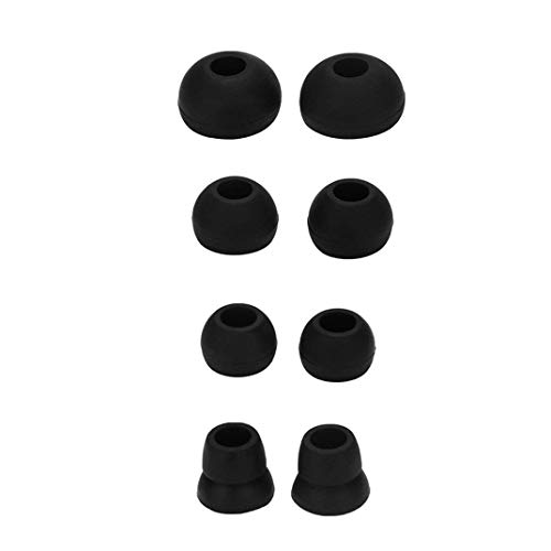 4Paare Silikon-Ohrpolster Ohrstöpsel Ersatz für Powerbeats 3 Headphones Earplugs Ear Tips Ear für In-Ear Ohrhörer Kopfhörer Aufsätze Silikon in Ear Ohrstöpsel Ersatz Ohr Ohrpolster Ear Earphone von Sdove