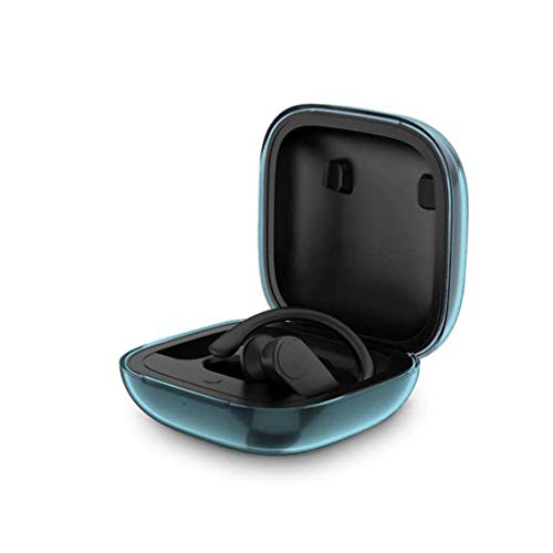 95sCloud Hülle Kompatibel mit Beats Powerbeats Pro Wireless in-Ear Bluetooth Kopfhörer, TPU Abdeckung Gehäuse Stoßfestes Schutzhülle für Beats Powerbeats Pro Ladecase Case Cover (Rot) von 95sCloud