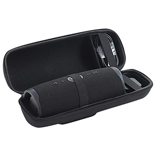 95sCloud Tasche Tragetasche kompatibel mit JBL Charge 4 Bluetooth Speaker tragbarer Bluetooth Lautsprecher Hart Reise Schutz Hülle Etui Tasche Schutzhülle Hülle Tasche Hülle Case mit Reißverschluss von 95sCloud