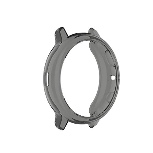 Case Kompatibel mit Samsung Active 2 44MM Watch Displayschutz, TPU-Case Schutz Schutzhülle stoßstange Abdeckung Displayschutzfolie Schutzrahmen Ersatz Shell Frame Protector (Schwarz) von 95sCloud