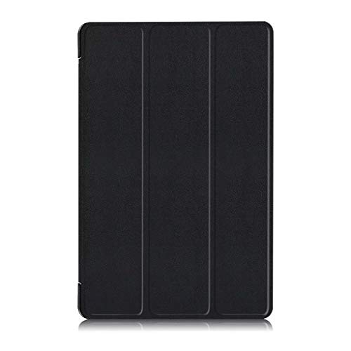 Handyhülle für Samsung Galaxy Tab A 10.1 (2016) SM-P580 /P585 Hülle Tasche Ledertasche Beutel SchutzHülle Cover Schale Handyhülle Trifold Stand Schutzhülle Case Cover (Schwarz) von 95sCloud