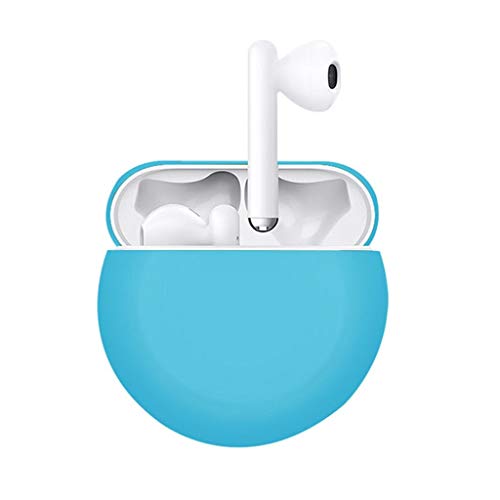 Hülle Ersatz für Huawei Freebuds 3 2019 Wireless Charging Case Silicone Bluetooth Kopfhörer Case zubehör schutz in-ear-kopfhörer-Abdeckung Protective Cover für Huawei Freebuds 3 Schutzhülle (Blau) von 95sCloud