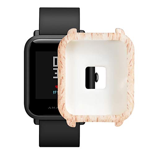 Hülle Kompatibel mit Huami Amazfit Bip Youth Watch Schutzhülle Schutzfolie, TPU Gehäuse Displayschutzfolie Stoßfeste Abdeckung Displayschutz Schutz für Huami Amazfit Bip Youth Watch (D) von 95sCloud