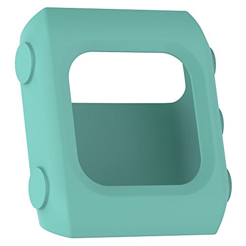 Hülle Kompatibel mit Polar V800 Watch Schutzhülle Schutzfolie, Silikon Gehäuse Vollschutz Displayschutzfolie Kratzfest Displayschutz Schutz für Polar V800 Watch (Mintgrün) von 95sCloud