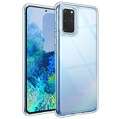 Hülle Kompatibel mit Samsung Galaxy S20 Plus 6,7 Zoll, Soft TPU Silikon Handyhülle Durchsichtige Schutzhülle Case Crystal Clear Bumper Protector Style Handyhülle Case Cover von 95sCloud