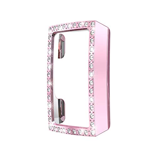 95sCloud Kompatibel mit Fitbit Charge 3 Hülle, PC Plating Case Gehäuse Glänzend Diamanten Bling Displayschutz Schlankes Abdeckung Stoßstange Gehäuse Schutzhülle für Frauen Mädchen (Pink) von 95sCloud