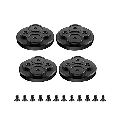 Metal Motor Abdeckkappe Covers Kompatibel mit DJI Mavic Mini Drone Staubdichte Schutzhülle Verbesserte Motor Abdeckungen Verhindern Propeller Kratzer Hood Caps Schutz (Schwarz) von 95sCloud