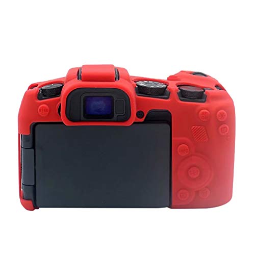 95sCloud Schutzhülle Hülle Schale Case Silikon für Canon EOS EP Kamera Beschützer Kameratasche Kameraschutzhülle Cover Skin für Canon EOS EP Kamera Gehäuse Hülle Kameratasche (Rot) von 95sCloud