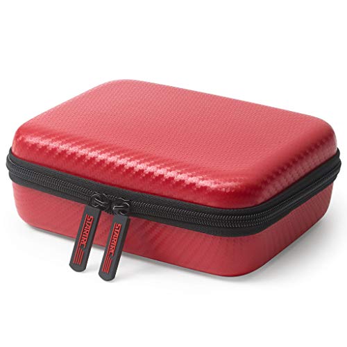Tasche für DJI Osmo Mobile 3 3-Achsen-Smartphonestabilisator Etui Case, Reise Tragetasche Schutzhülle Handheld Carrying Case Wasserdicht Kompatibel mit DJI Osmo Mobile 3 (Rot) von 95sCloud