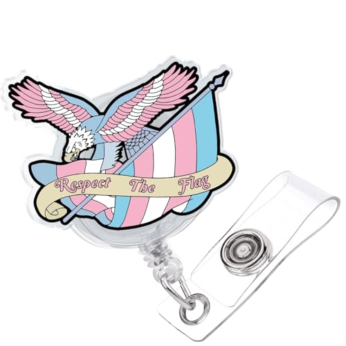 Stolzabzeichenrollen-Halter, einziehbar, für Krankenschwestern, Namensschild, lustig, LGBTQ, Regenbogen, Krankenpfleger, Arzt, medizinische Arbeit, Büro, Krokodilklemme für LGBTQ, Lesben, Schwule Stolzabzeichenrollen-Halter, einziehbar, für Krankenschwestern, Namensschild, lustig, LGBTQ, Regenbogen, Krankenpfleger, Arzt, medizinische Arbeit, Büro, Krokodilklemme für LGBTQ, Lesben, Schwule von 963RW