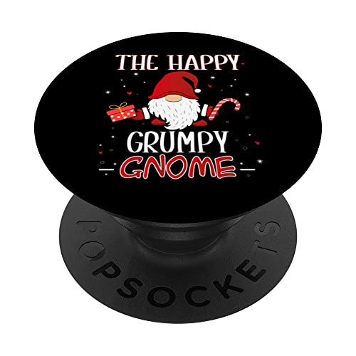 Grumpy Wichtel Xmas Gnome Weihnachten PopSockets mit austauschbarem PopGrip von 99 Gifts X-Mas Gnome Matching Christmas Fun Party