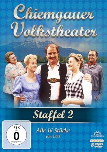 Chiemgauer Volkstheater - Die komplette Staffel 2 von 1993 (Fernsehjuwelen) [8 DVDs] von Fernsehjuwelen
