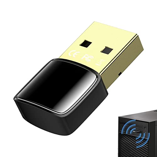 A/R Blue Tooth 5.0-Adapter | USB Blue Tooth 5.0 Wireless-Sender,Blue Tooth-Adapter für Desktop-PC-Laptop, kompatibel mit Windows 11/10/8.1/8 (7 benötigt installierten Treiber) von A/R