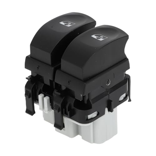 A ABSOPRO Elektrische Schalter für Fensterheber Vorne Links auf der Fahrerseite für Renault Clio 3 Modus Grand Modus Nr.8200214943 Fenstersteuerschalter von A ABSOPRO
