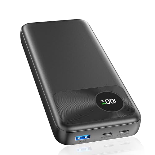 A ADDTOP Power Bank, 22,5W Schnell Aufladende Powerbank 20000mAh mit USB-C Input & Outputs, PD3.0 QC 4.0 Externe Handyakkus with LED Display Kompatibel mit iPhone 16 15 14 13 Pro Max Smartphones, iPad A ADDTOP Power Bank, 22,5W Schnell Aufladende Powerbank 20000mAh mit USB-C Input & Outputs, PD3.0 QC 4.0 Externe Handyakkus with LED Display Kompatibel mit iPhone 16 15 14 13 Pro Max Smartphones, iPad von A ADDTOP