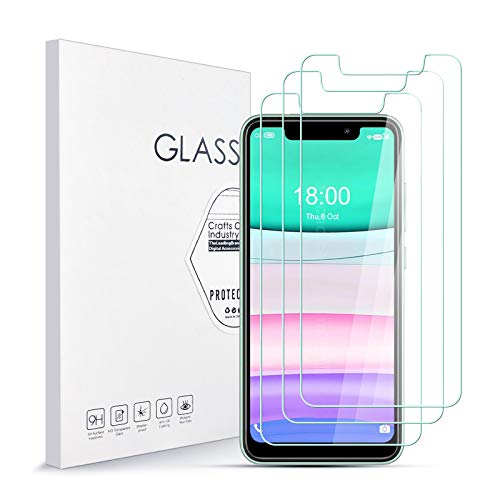 A ANGG Stücke Schutzfolie für Oukitel C22,9H Härte Glas Super Langlebig, Anti-Öl,Schutzfoliefolie Displayschutz Displayschutzfolie für Oukitel C22 3 Stück von A ANGG