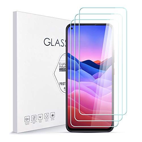 A ANGG Stücke Schutzfolie für ZTE Blade V2020,9H Härte Glas Super Langlebig, Anti-Öl,Schutzfoliefolie Displayschutz Displayschutzfolie für ZTE Blade V2020 3 Stück von A ANGG