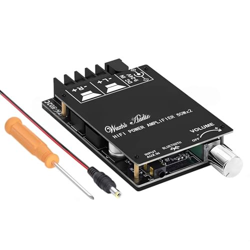 A-DIGISHUO HIFI Klasse 2.0 Stereo Bluetooth Digital Verstärker Board TPA3116 50WX2 Lautsprecher Audio Verstärkung mit Filterung von A-DIGISHUO