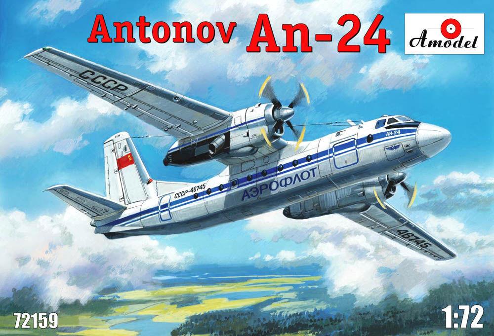 Antonov An-24 civil aircraft von A-Model