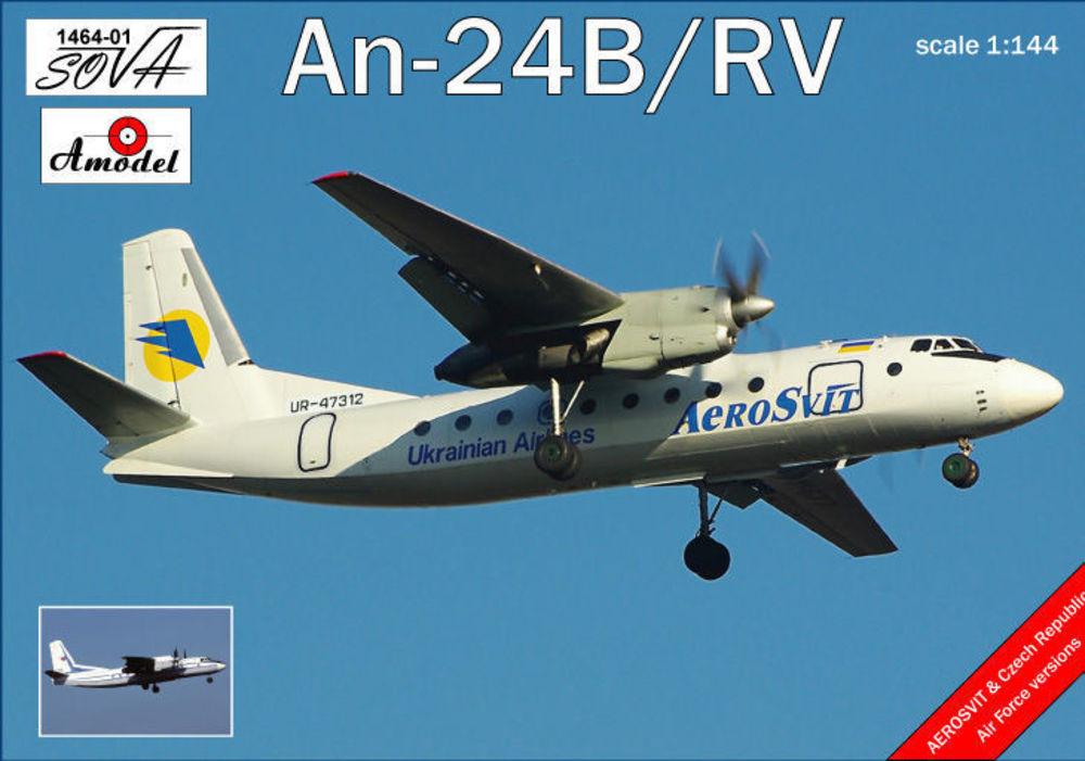 Antonov An-24B/RV Ukrainian airlines von A-Model