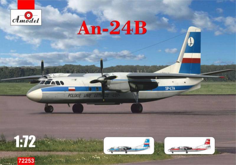Antonov An-24B von A-Model