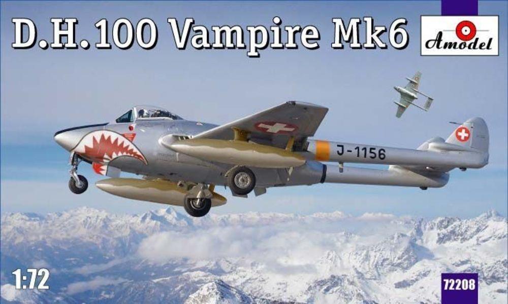 D.H.100 Vampire Mk6 RAF jet fighter von A-Model