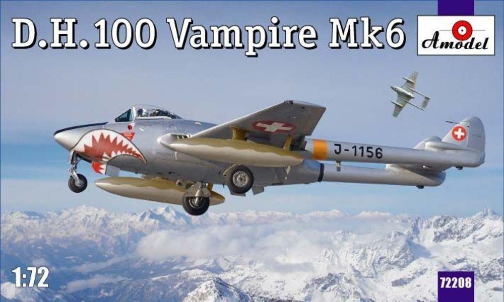 D.H.100 Vampire Mk6 RAF jet fighter D.H.100 Vampire Mk6 RAF jet fighter von A-Model