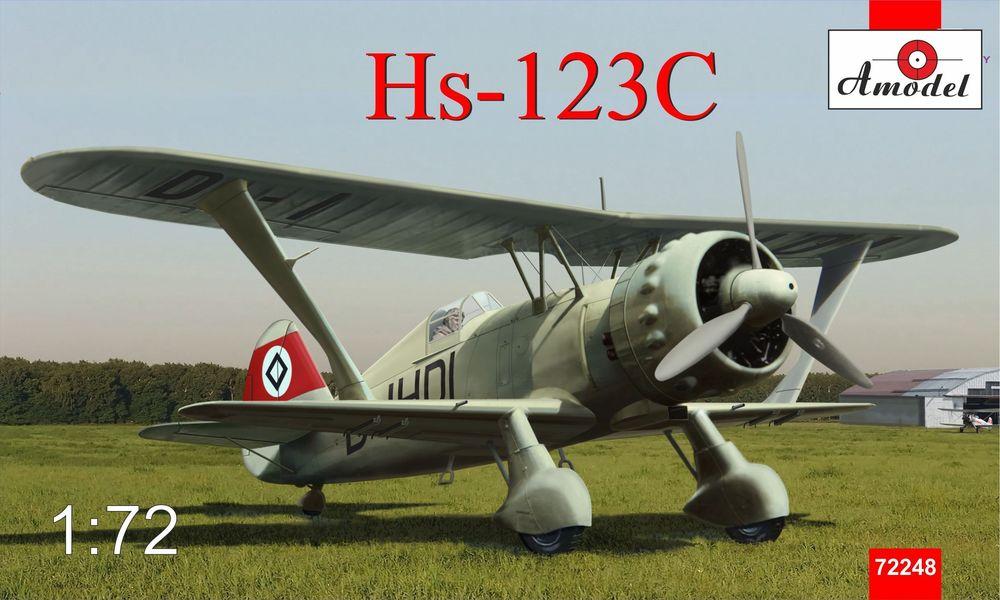 Henschel Hs 123 C dive-bomber von A-Model