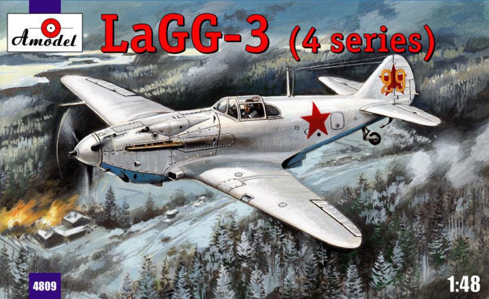 LaGG-3 (4 series) Soviet fighter von A-Model