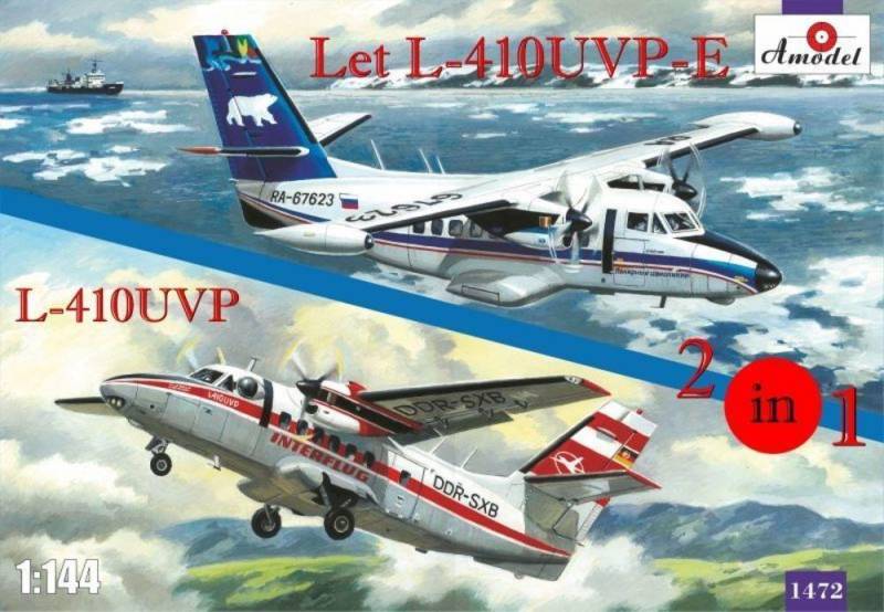 Let L-410UVP-E & L-410UVP aircraft (2 kits) von A-Model
