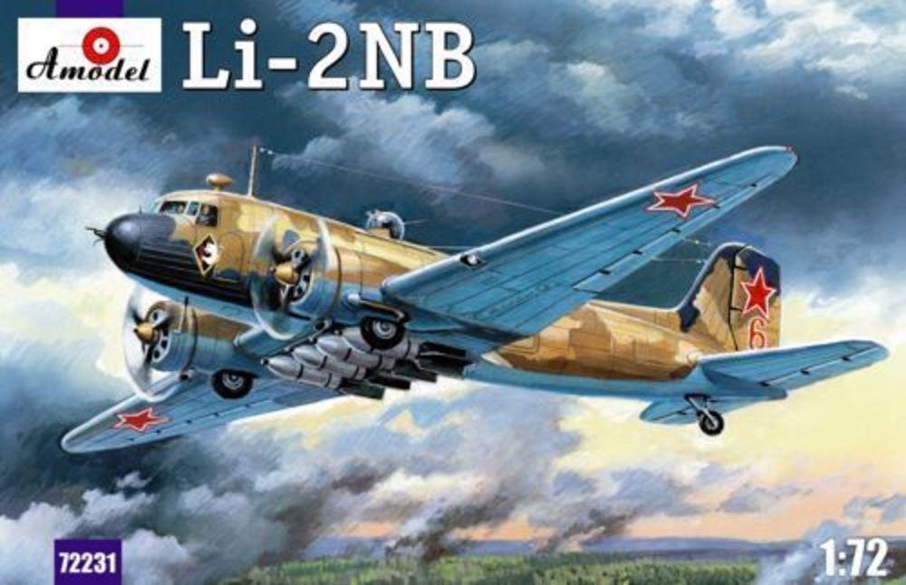 Lisunow Li-2NB Soviet light bomber von A-Model