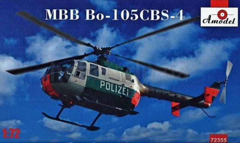 MBB Bo-105CBS-4 Helicopter von A-Model