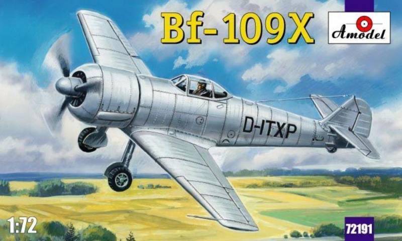 Messerschmitt Bf 109 X German experimental aircraft von A-Model