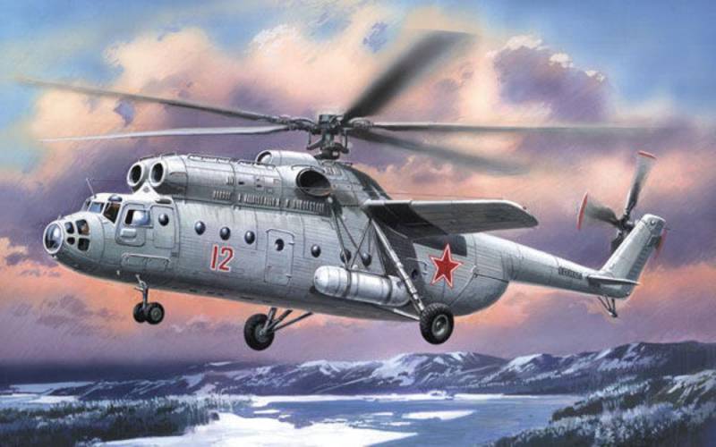 Mil Mi-6 Soviet helicopter, early von A-Model