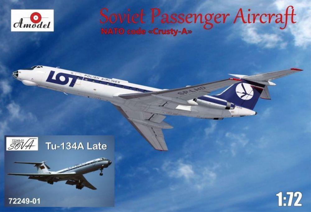 Tupolev Tu-134A, late LOT/Aeroflot von A-Model