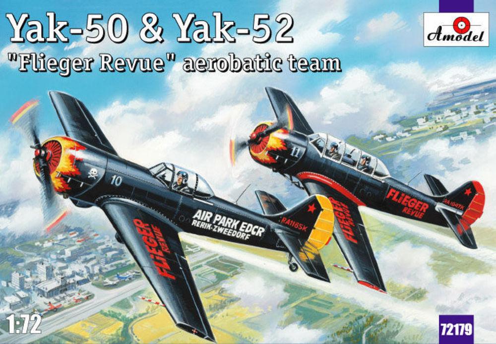 Yak-50 & Yak-52 ´Flieger Revue´ aerobati von A-Model