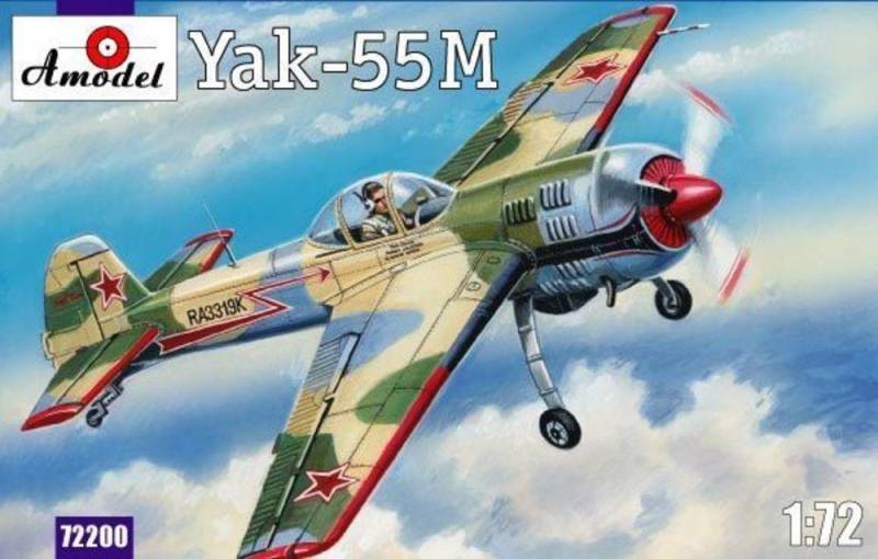 Yak-55M Soviet aerobatic aircraft von A-Model