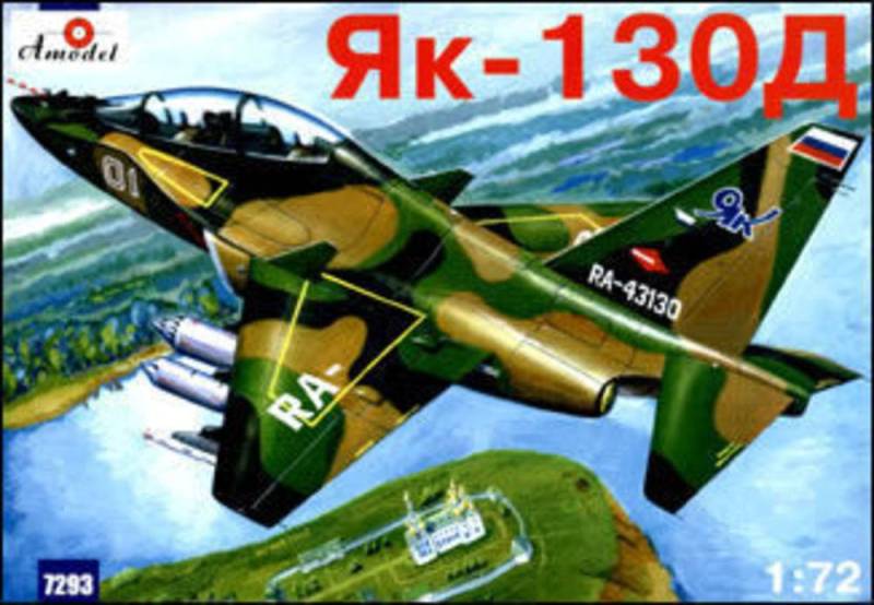Yakovlev Yak-130D Russian modern trai.a. von A-Model