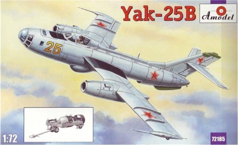 Yakovlev Yak-25B Soviet bomber von A-Model