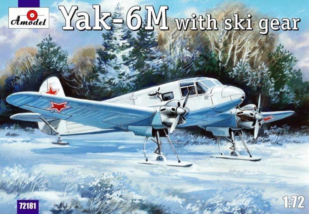 Yakovlev Yak-6M with ski gear von A-Model