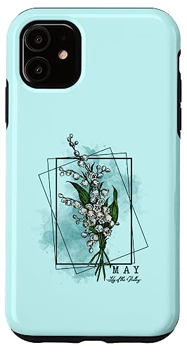 Hülle für iPhone 11 Geburtsmonat Blumen Maiglöckchen Frauen Mädchen Hülle für iPhone 11 Geburtsmonat Blumen Maiglöckchen Frauen Mädchen von A Ray of Sunshine