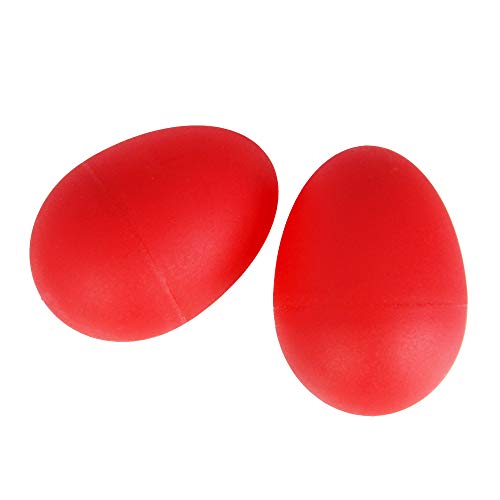 A-Star 2 Stück/Paar Kunststoff-Eierstreuer – Rot – Rhythm Egg Maracas von A-Star