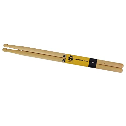 A-Star 5B Ahorn-Drumsticks mit Holzspitze – Paar von A-Star