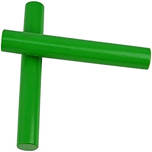 A-Star Green Wood Claves, 20 cm – 2 Stück/Paar – Handrhythmusstäbe, Holzschlaginstrument von A-Star